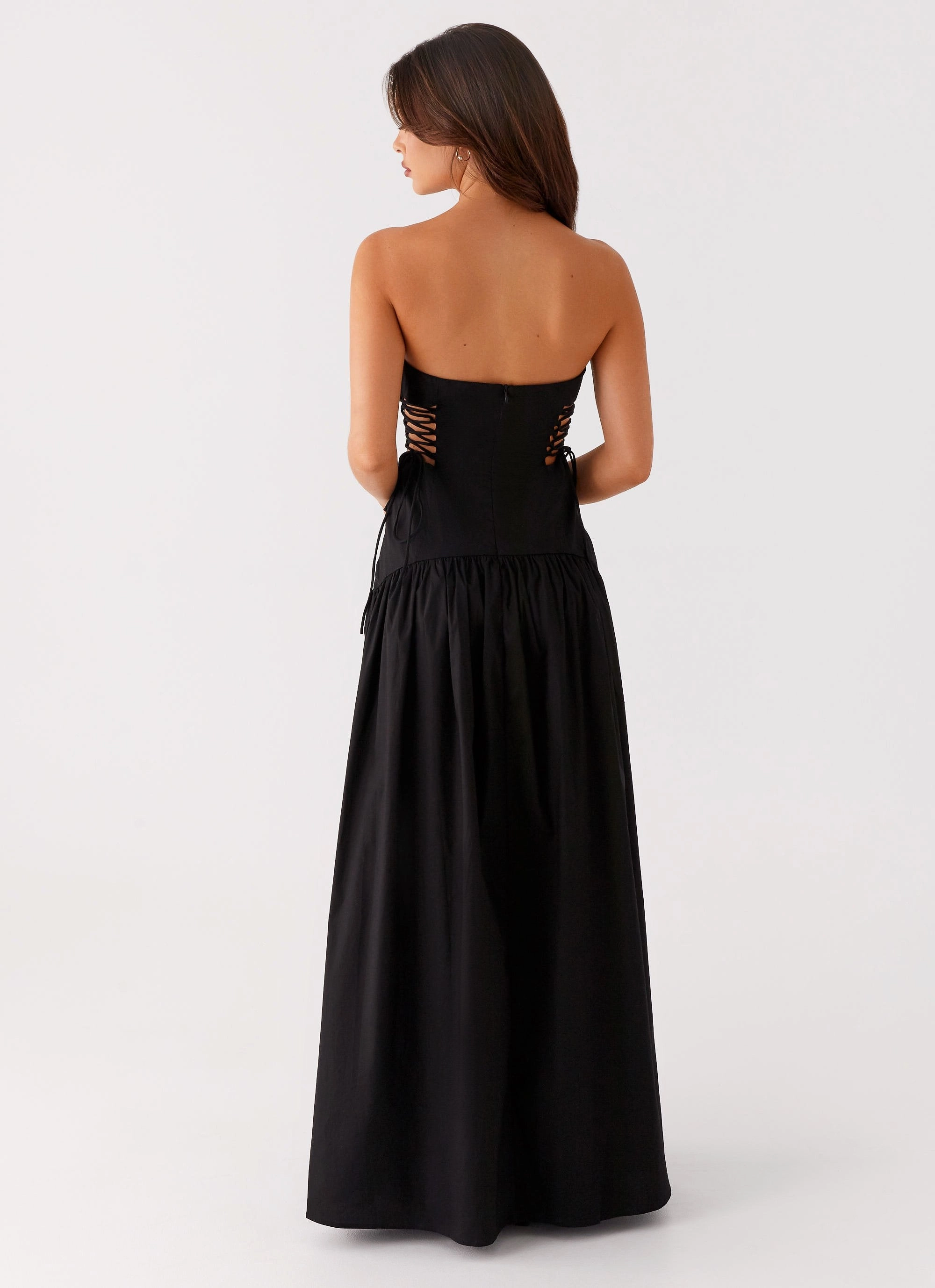 Stretch-Recovery Polite Tone Conagh Maxi Dress - Black