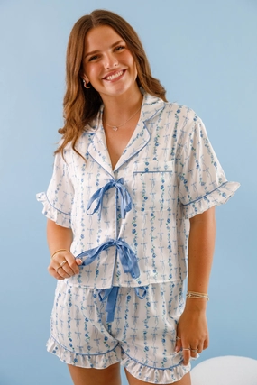 Something About Her Pajama Top EthicallySourcedMaterial NoRoll Hem Technology