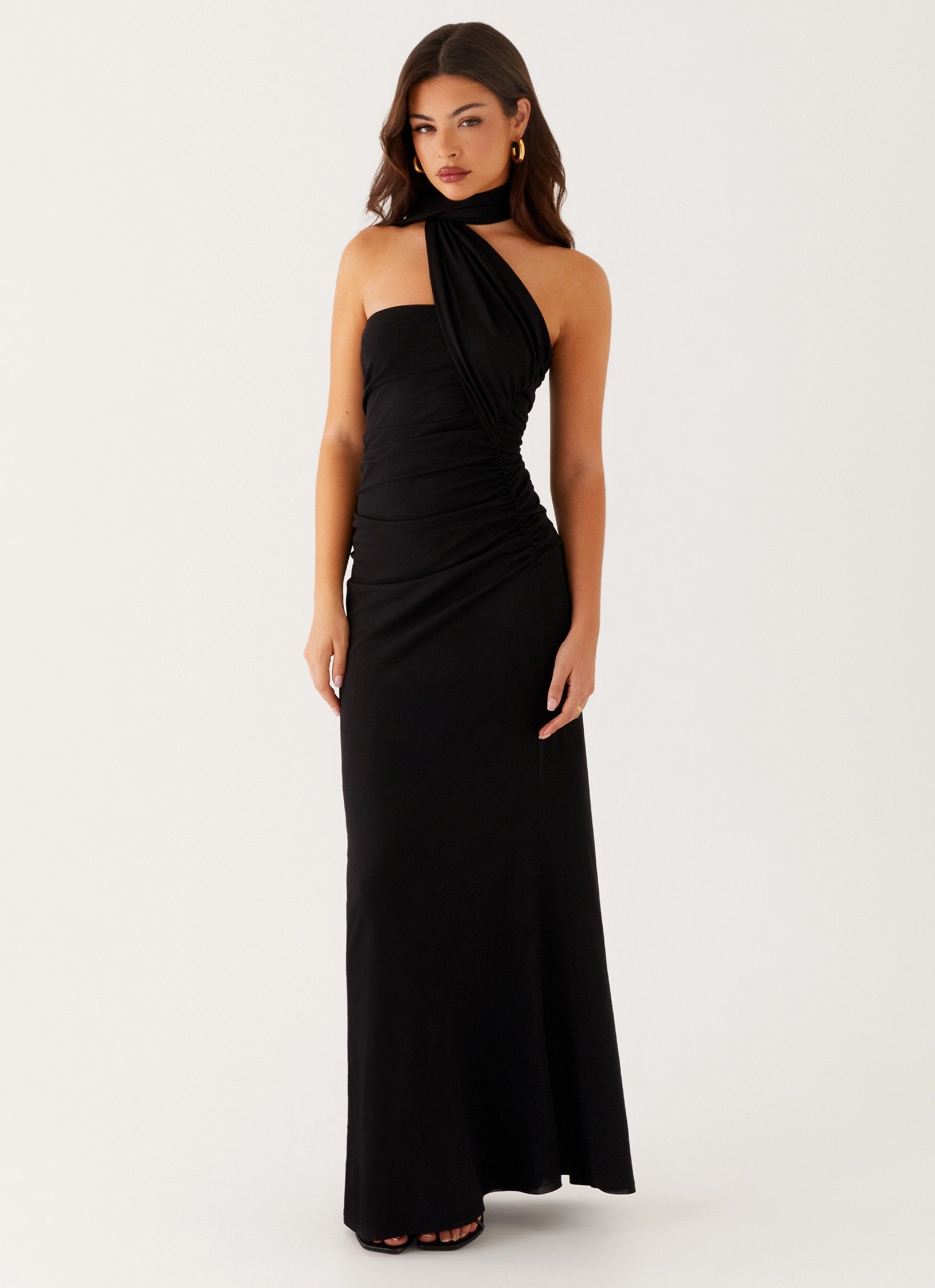 Songbird Maxi Dress - Black Repair-Friendly