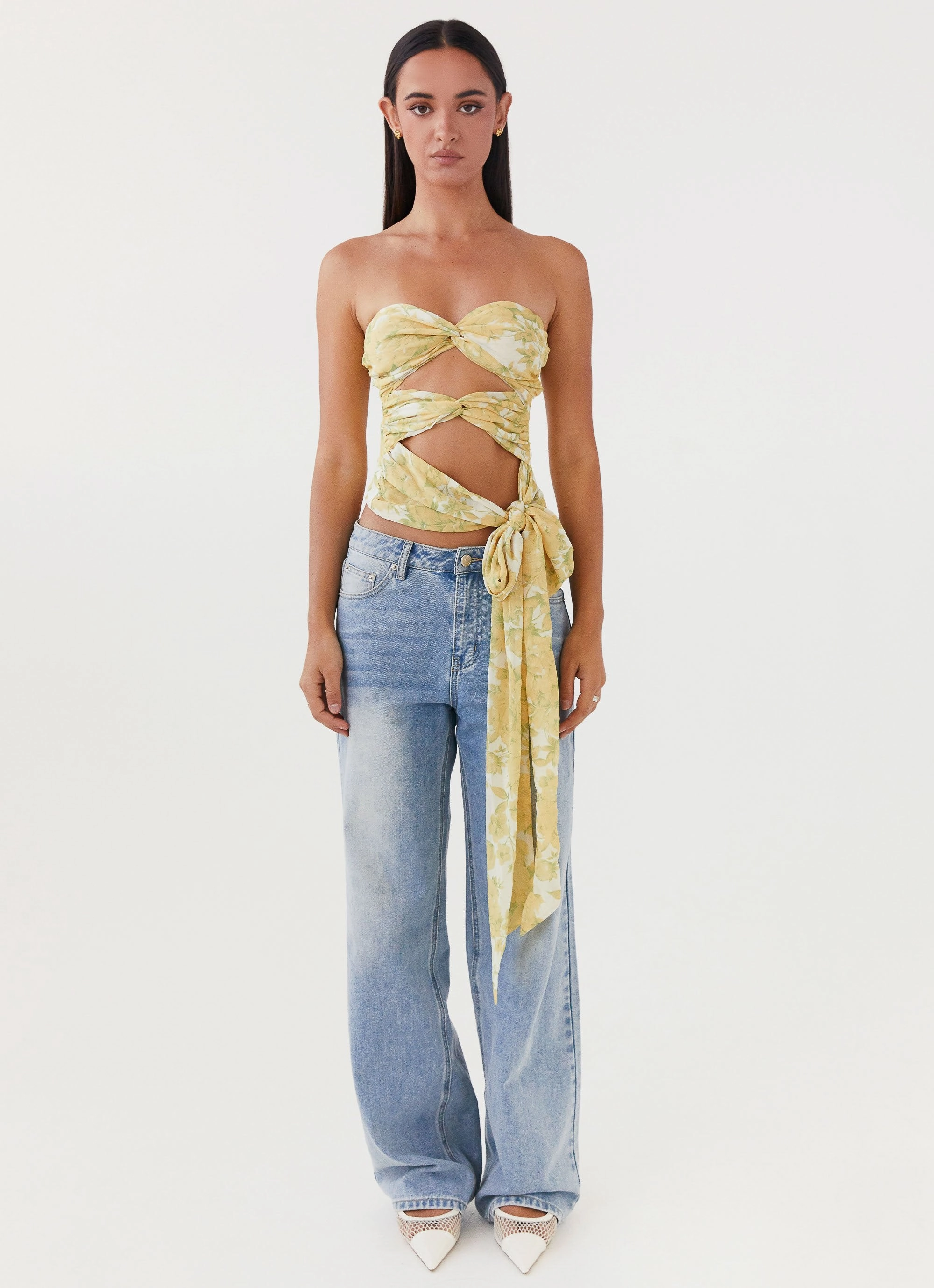 Sunlight Cascade Top - Daffodil Slim Silhouette WaterResistant