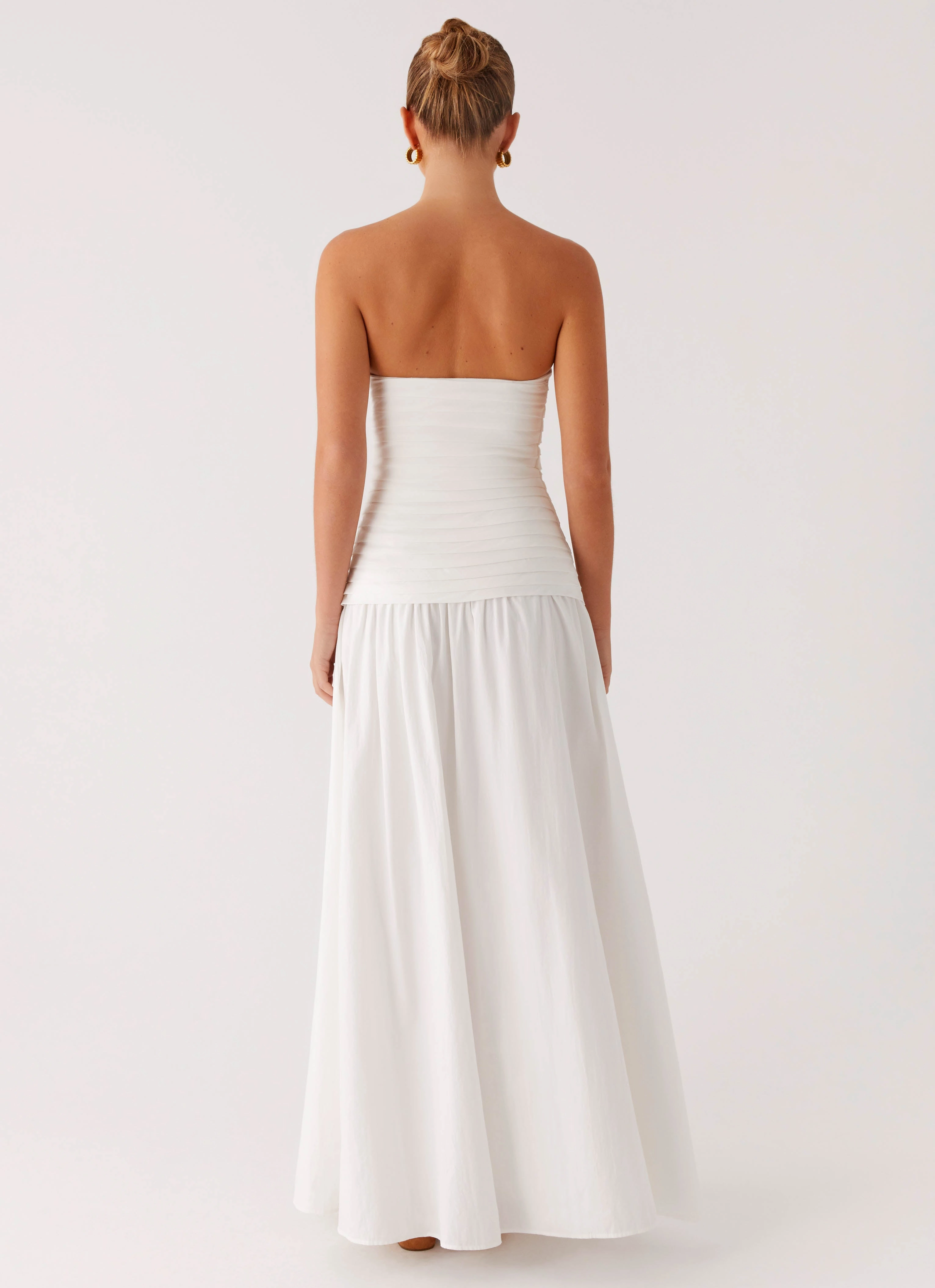 Tyrah Maxi Dress - White Air Touch
