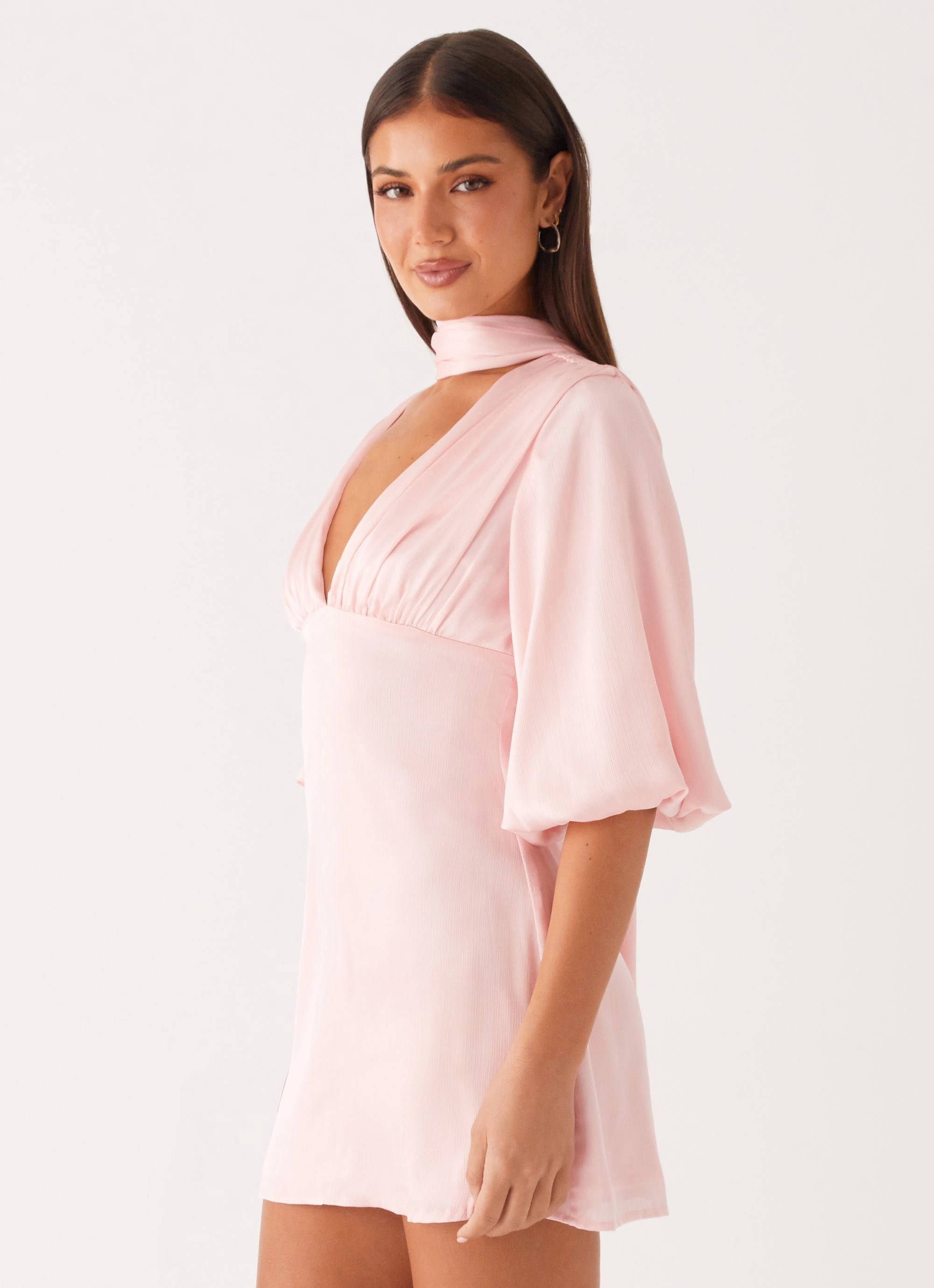 City Bright Mary Mini Dress - Pink