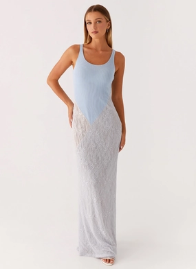 Body Flow Quick Fit Twilight Dreams Maxi Dress - Blue