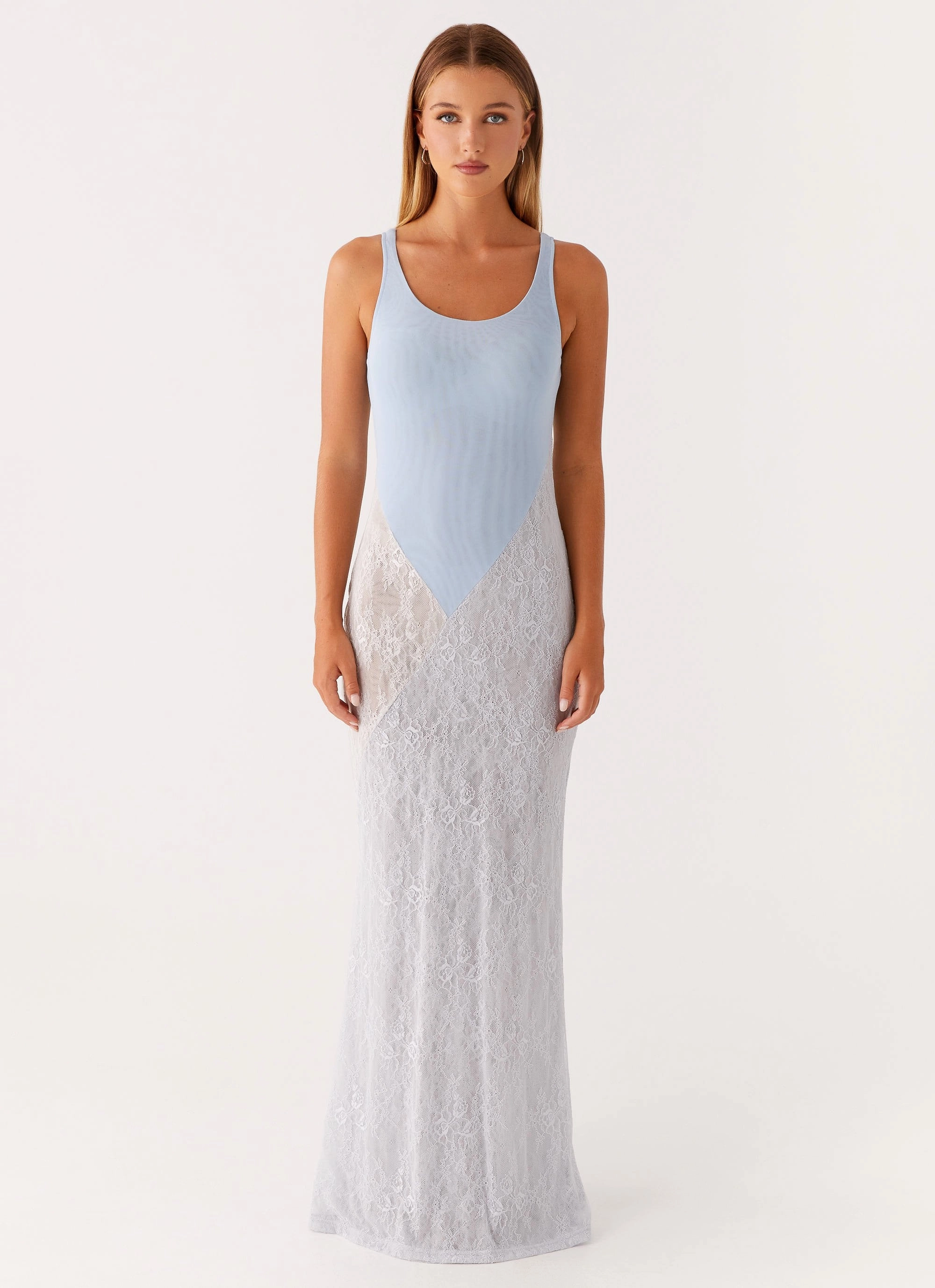 Twilight Dreams Maxi Dress - Blue Day Fit