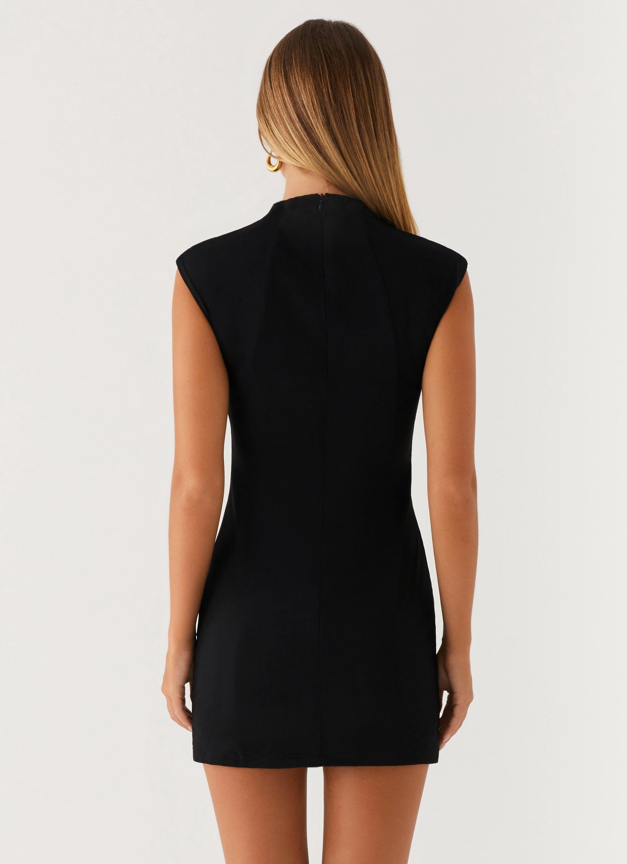 Alias Mini Dress - Black Modern and Stylish Breathable Feel