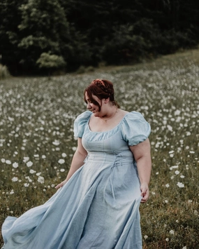 YLANG 18 | Cinderella Linen Dress Ripstop Fabric Technology pilling resistant