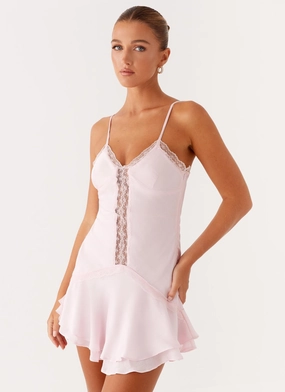 Relax Motion Roya Mini Dress - Pink