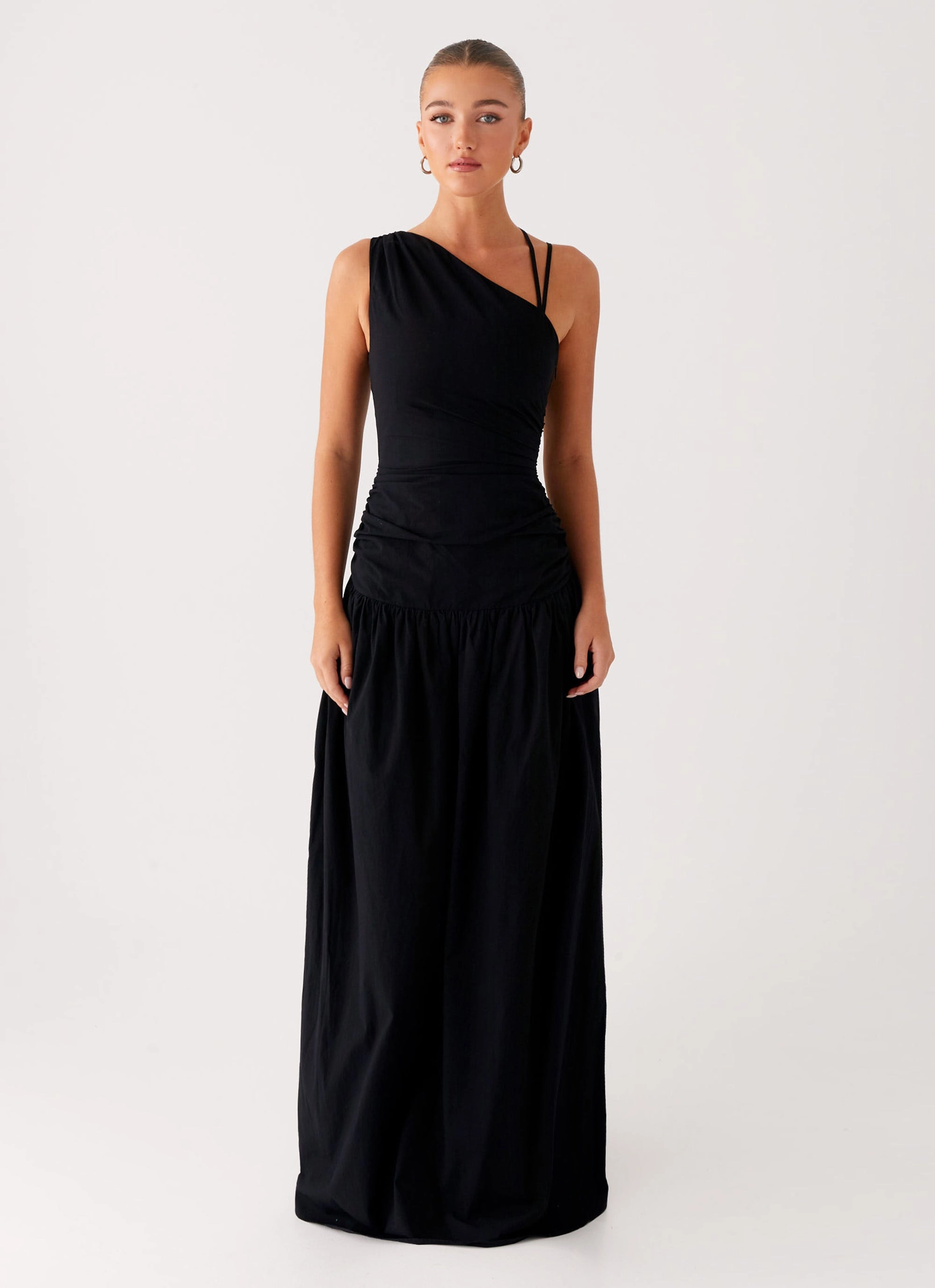 Cortez Maxi Dress - Black Romance Soul