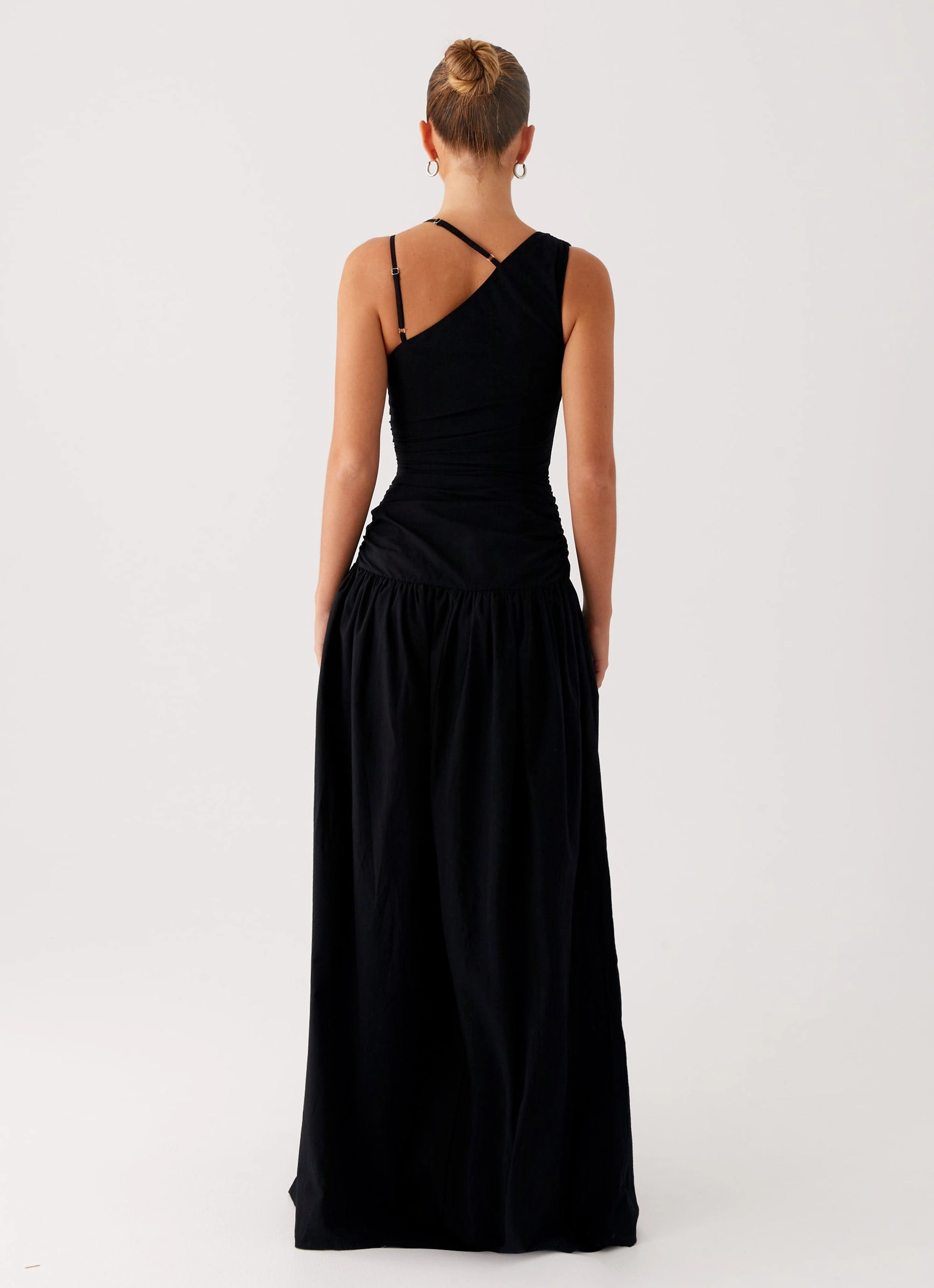 Cortez Maxi Dress - Black Comfy Style