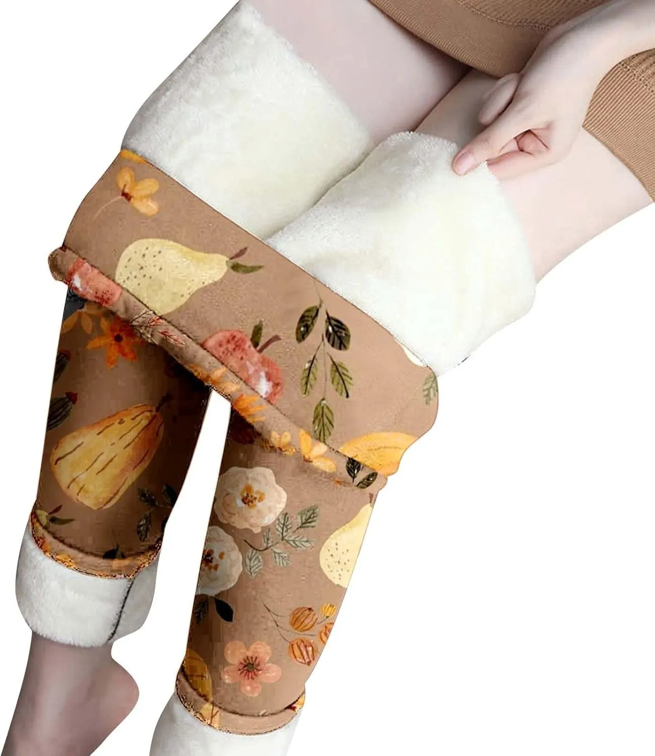Cotton Leggings for Women Halloween Print Cute Style Leggings Super High Waisted High Waist Tummy Control Leggings