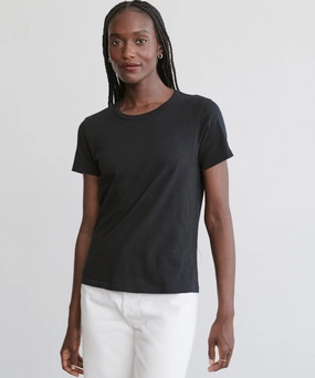 Airflow Mesh Lining Cotton Slim Tee