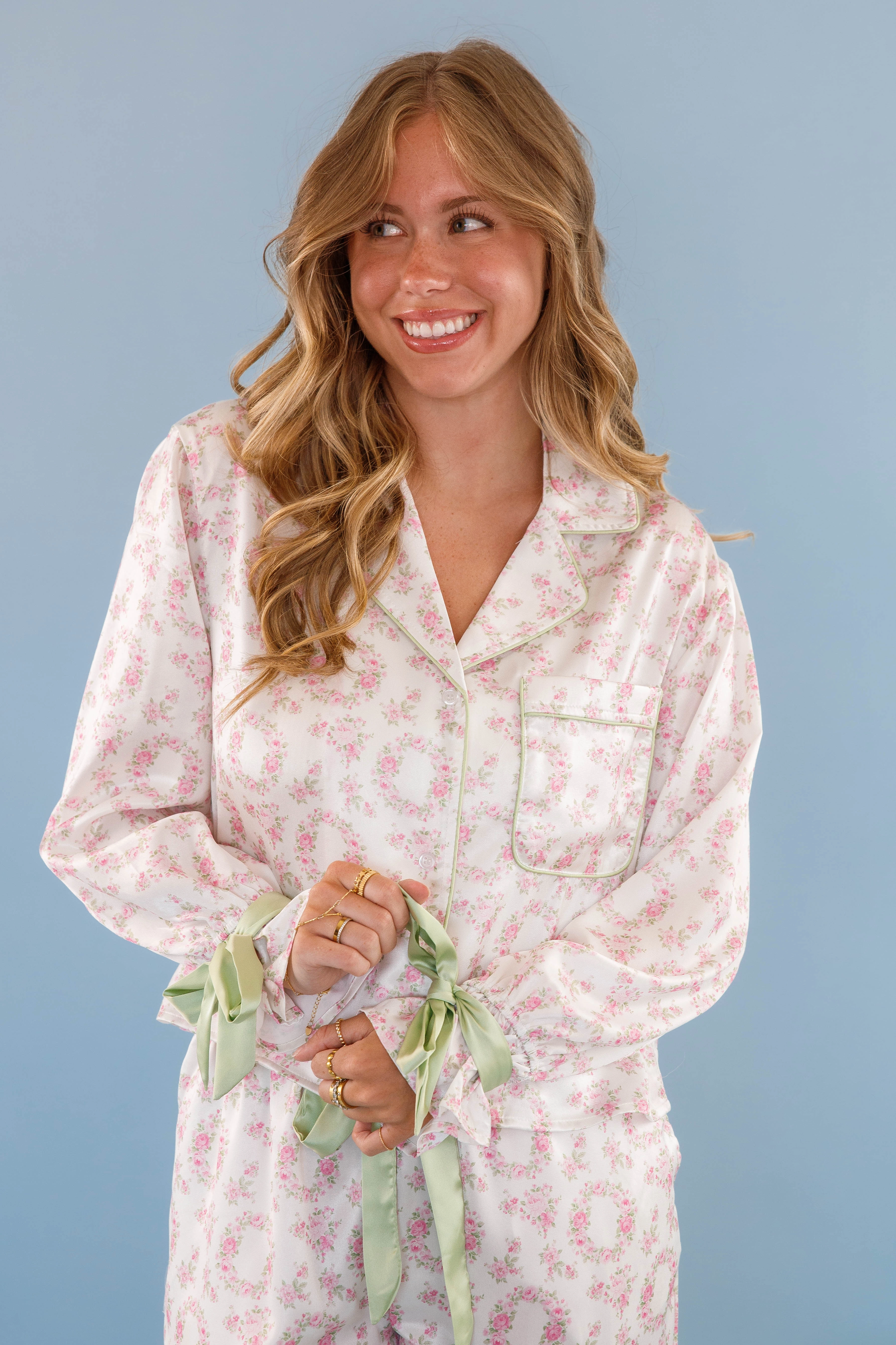 Count Your Blessings Pajama Top Colorfast Dye Method