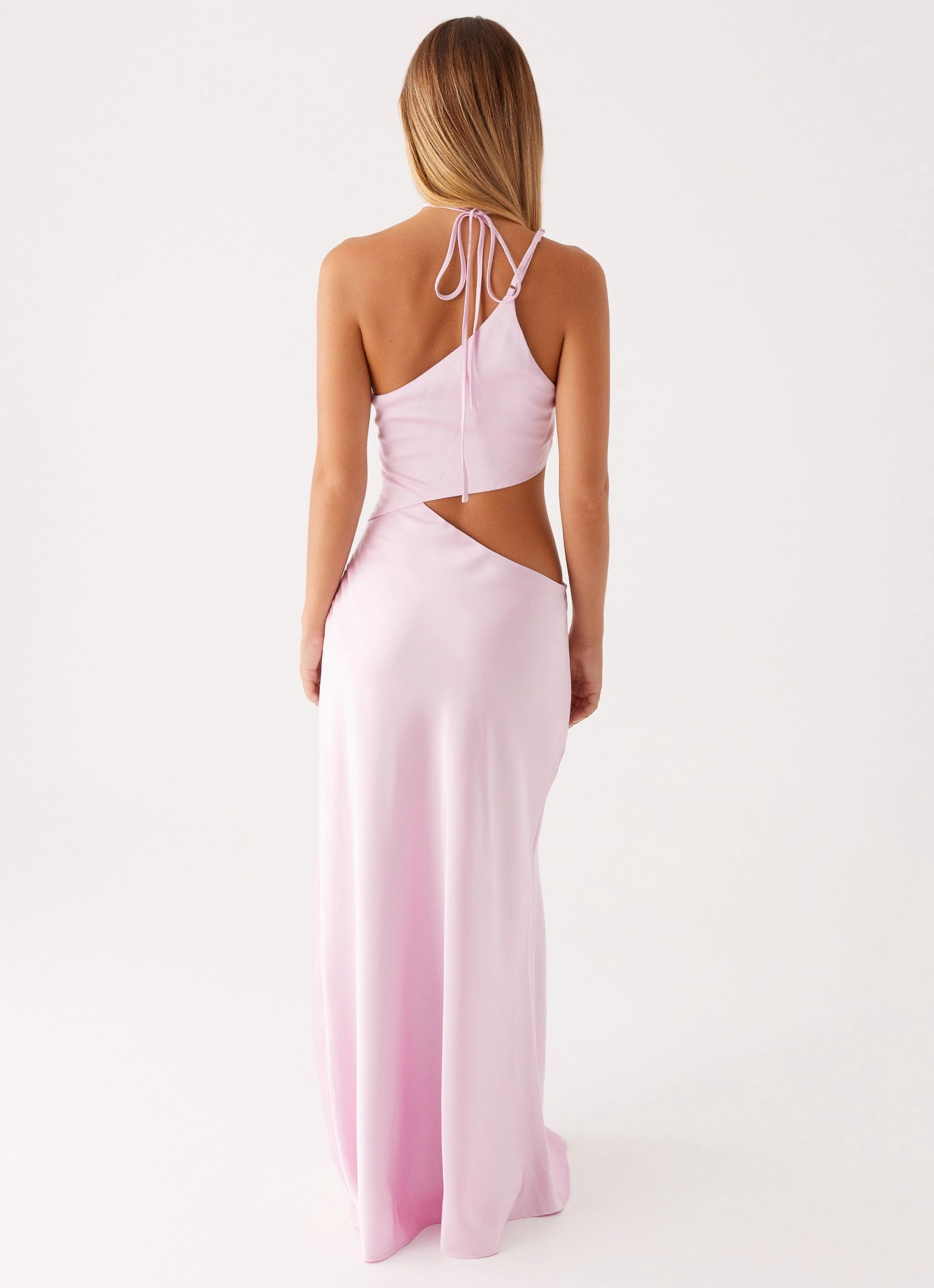 Courtney Maxi Dress - Pink Casual Elegance Blush Shade