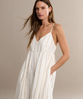 Airy Fabric Cove Dress