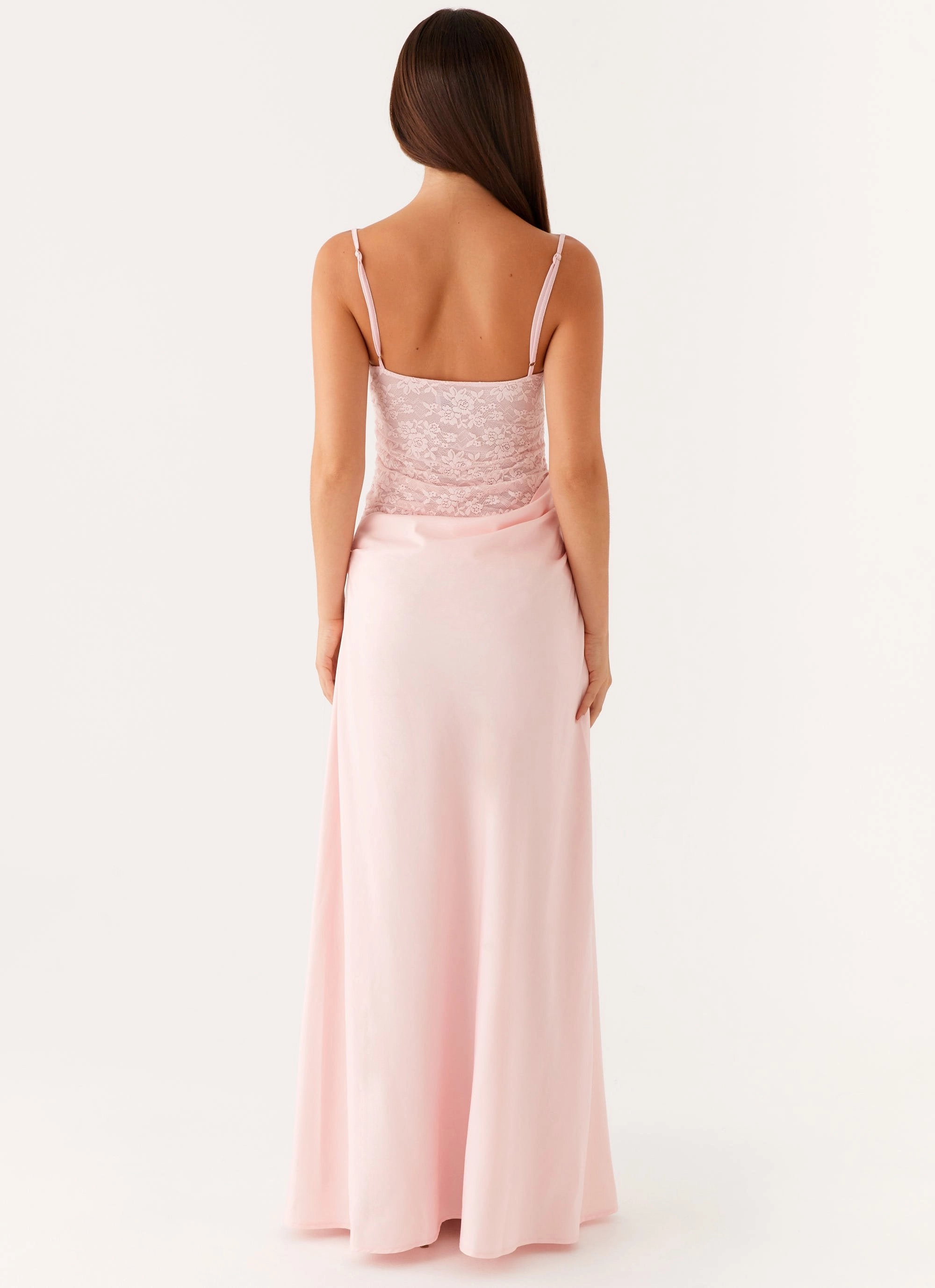 Romy Maxi Dress - Pink All Look Basic Cool