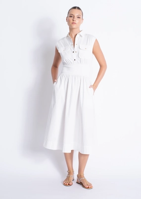 Matte-Lining Stylish Wear Eden Solid Dress
