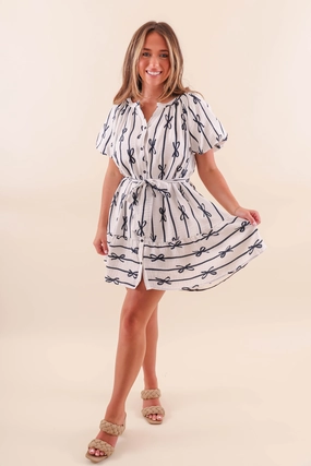 RESTOCK: Little Miss Prep Dress Front-Slit