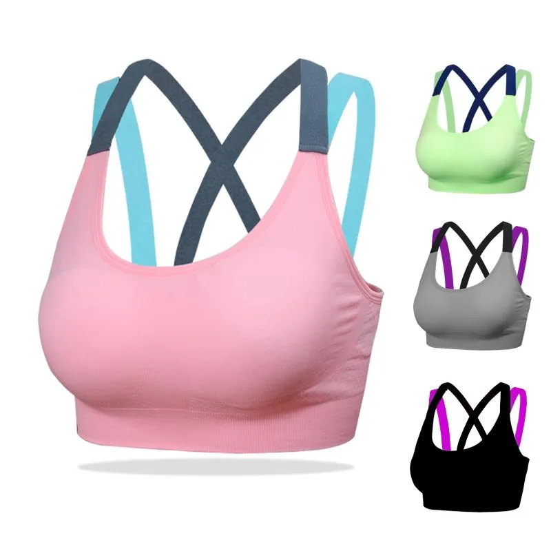 Cross Strap  Sports Bra