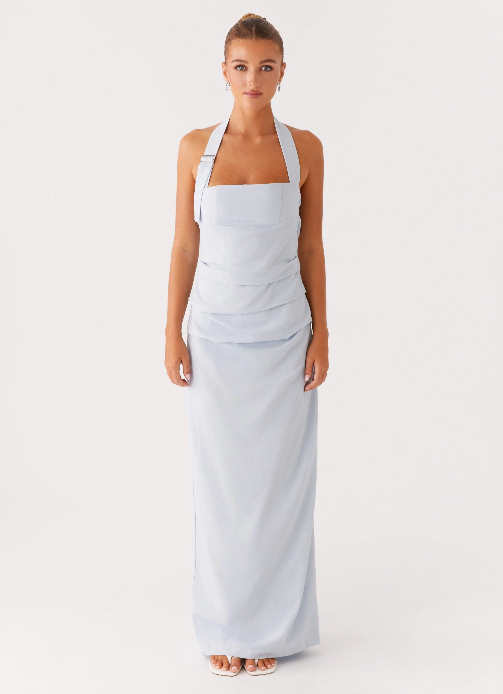 Rumour Has it Maxi Dress - Blue Fresh Style