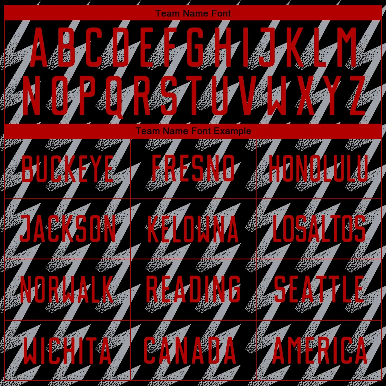 Custom Black Red-Gray Zigzag Shape Sublimation Soccer Uniform Jersey