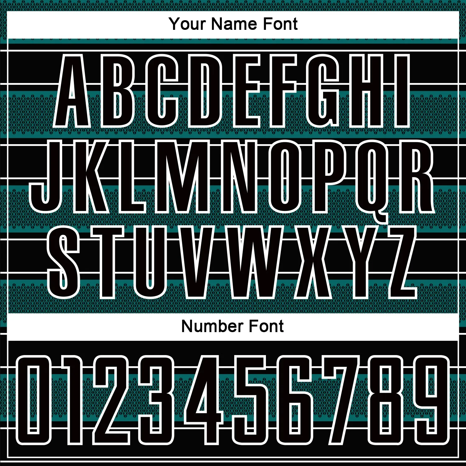 Custom Black Teal-White Geometric Shapes And Line Sublimation Soccer Uniform Jersey