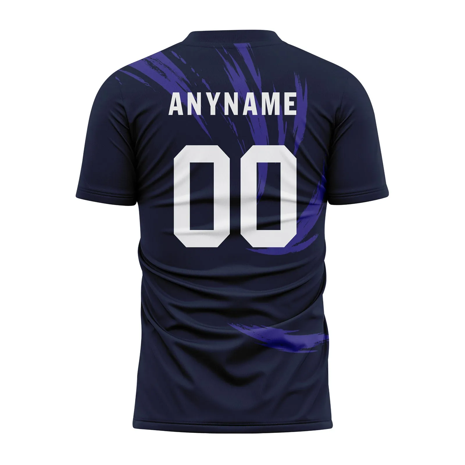 Custom Blue Purple Soccer Sets Jersey Personalized SCJ101-D28017