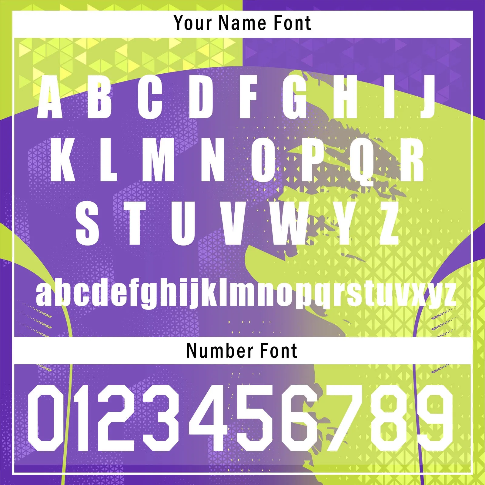 Custom Purple Green Soccer Sets Jersey Personalized SCJ101-D020210-4