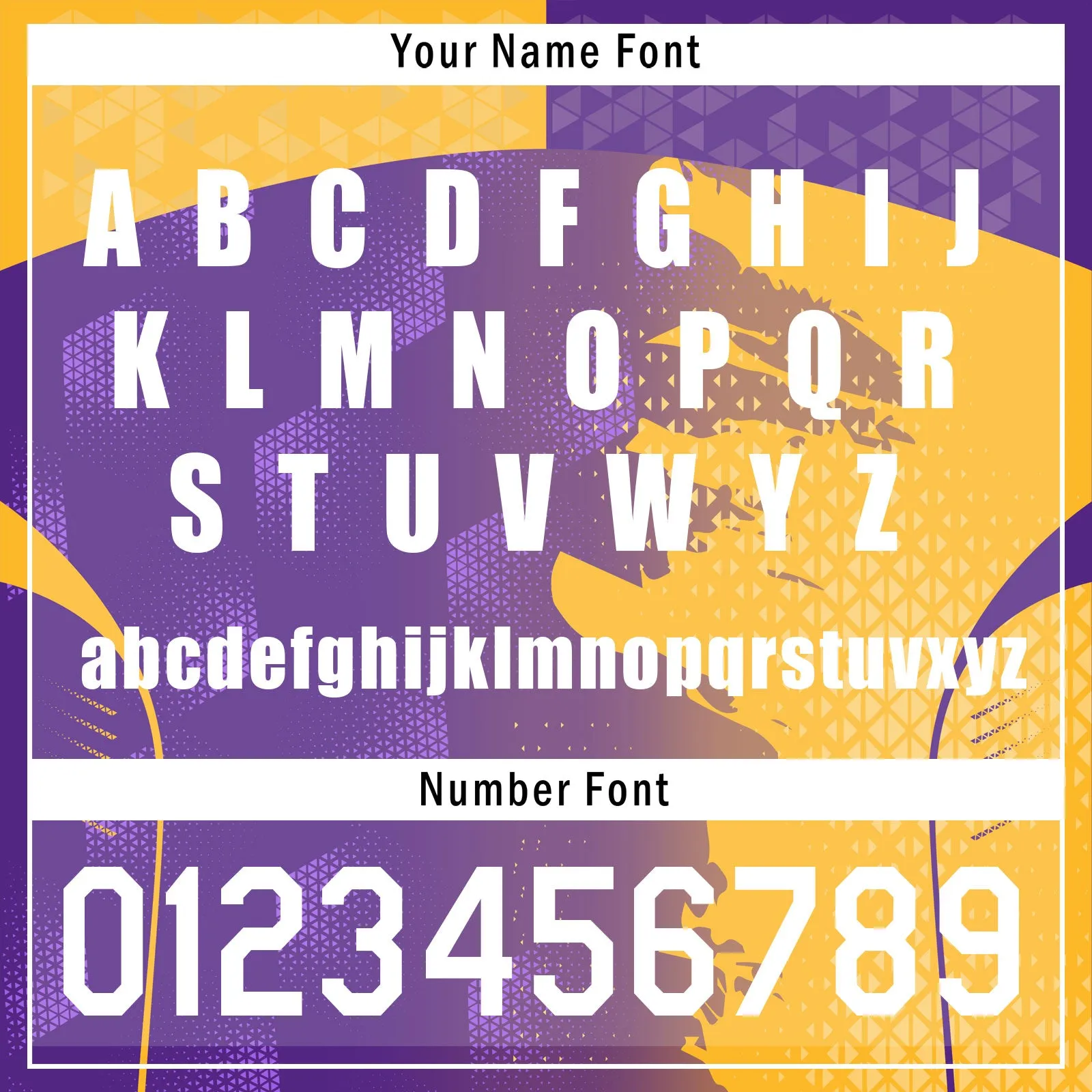 Custom Purple Yellow Soccer Sets Jersey Personalized SCJ101-D020210-10