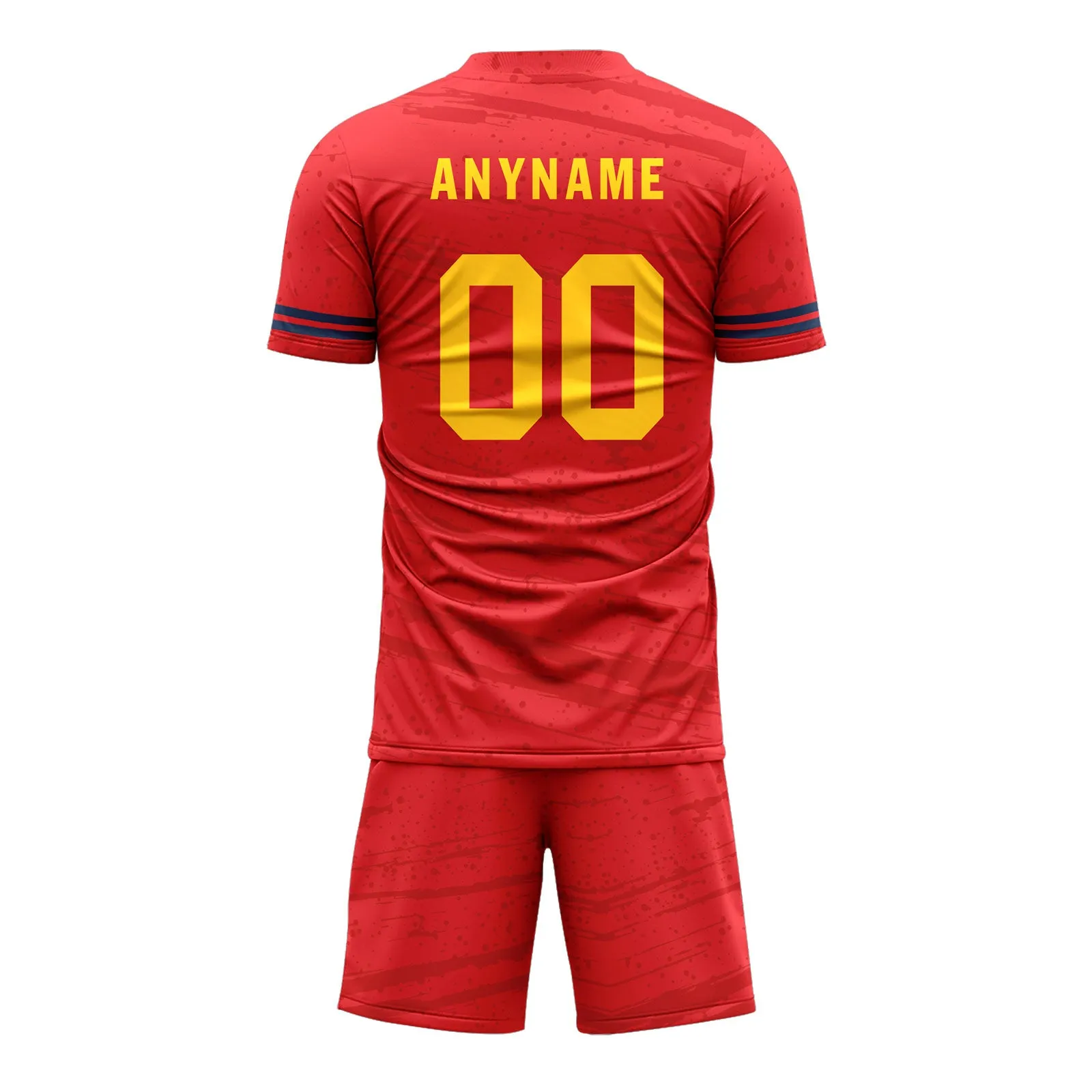 Custom Red Soccer Sets Jersey Personalized SCJ101-D28021