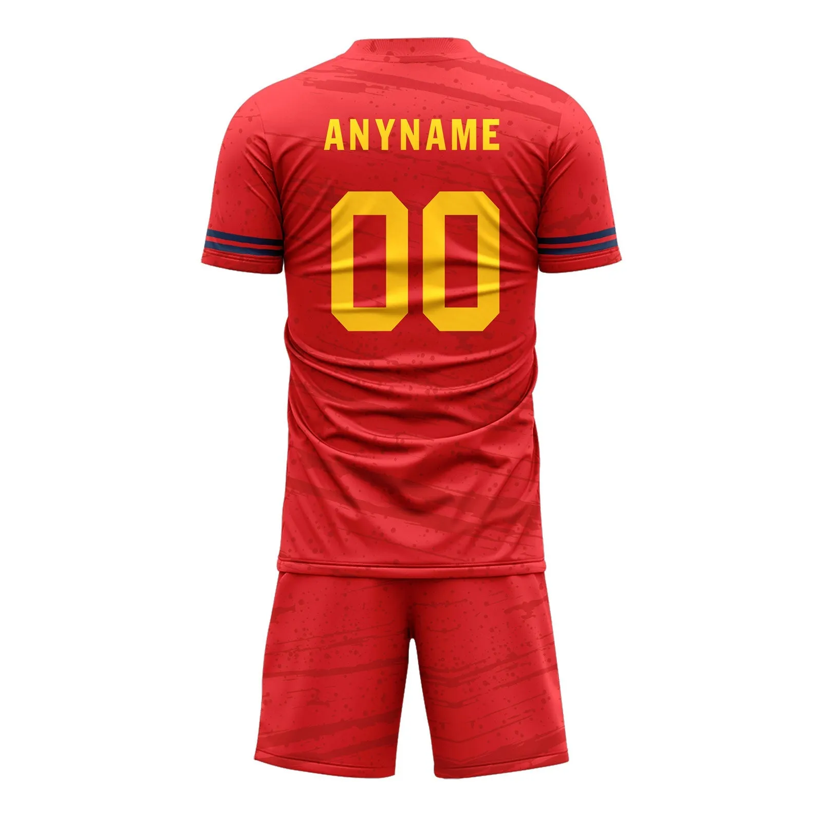 Custom Red Soccer Sets Jersey Personalized SCJ101-D28021