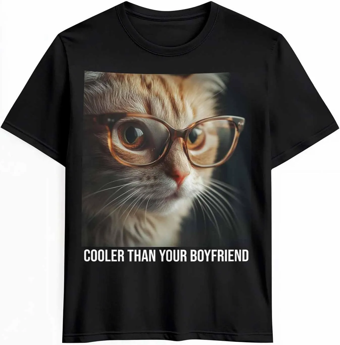 Custom T Shirts with Photo/Text for Men/Women, Unisex Cotton Crewneck Customize Personalized Tee Shirts