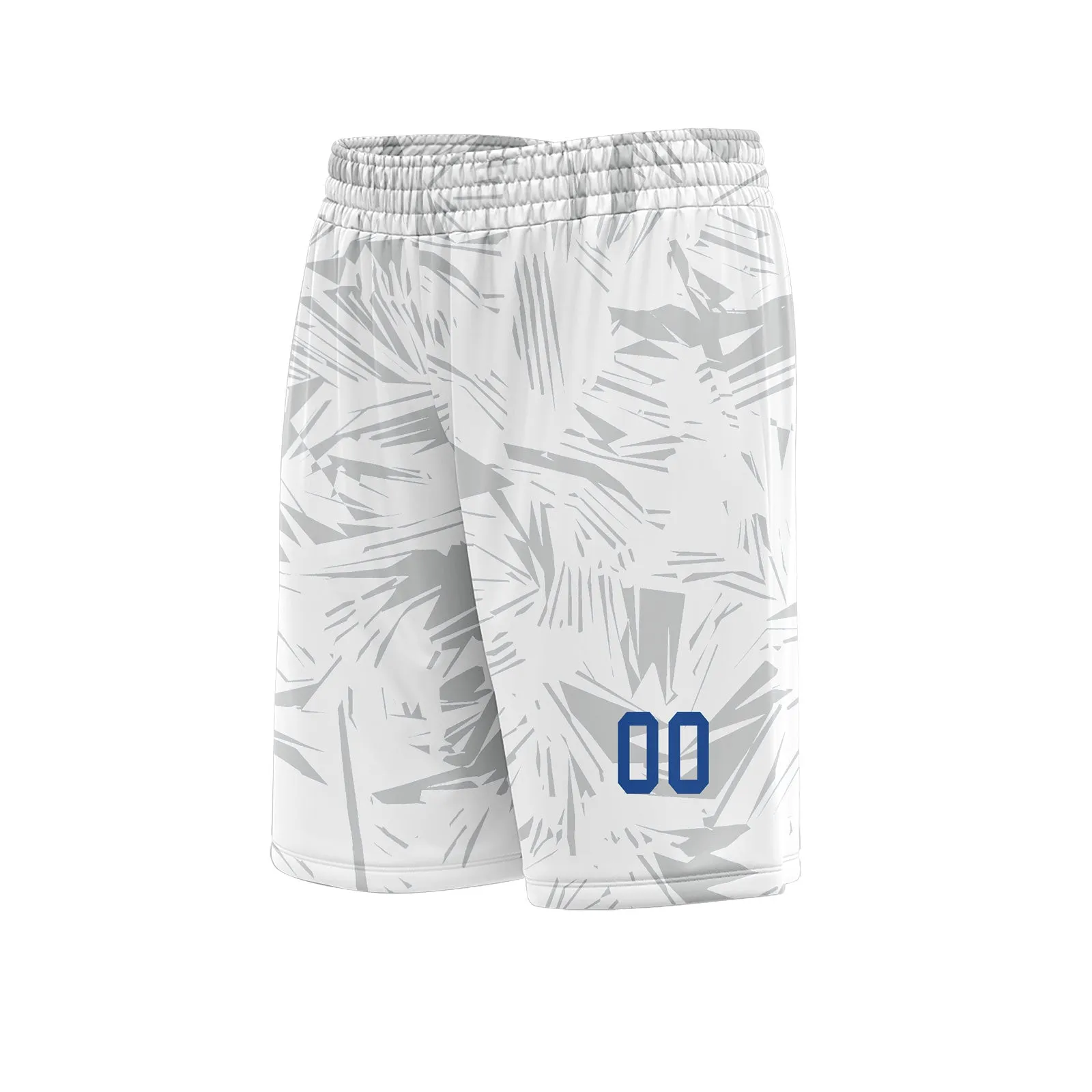 Custom White Gray Soccer Sets Jersey Personalized SCJ101-D28036