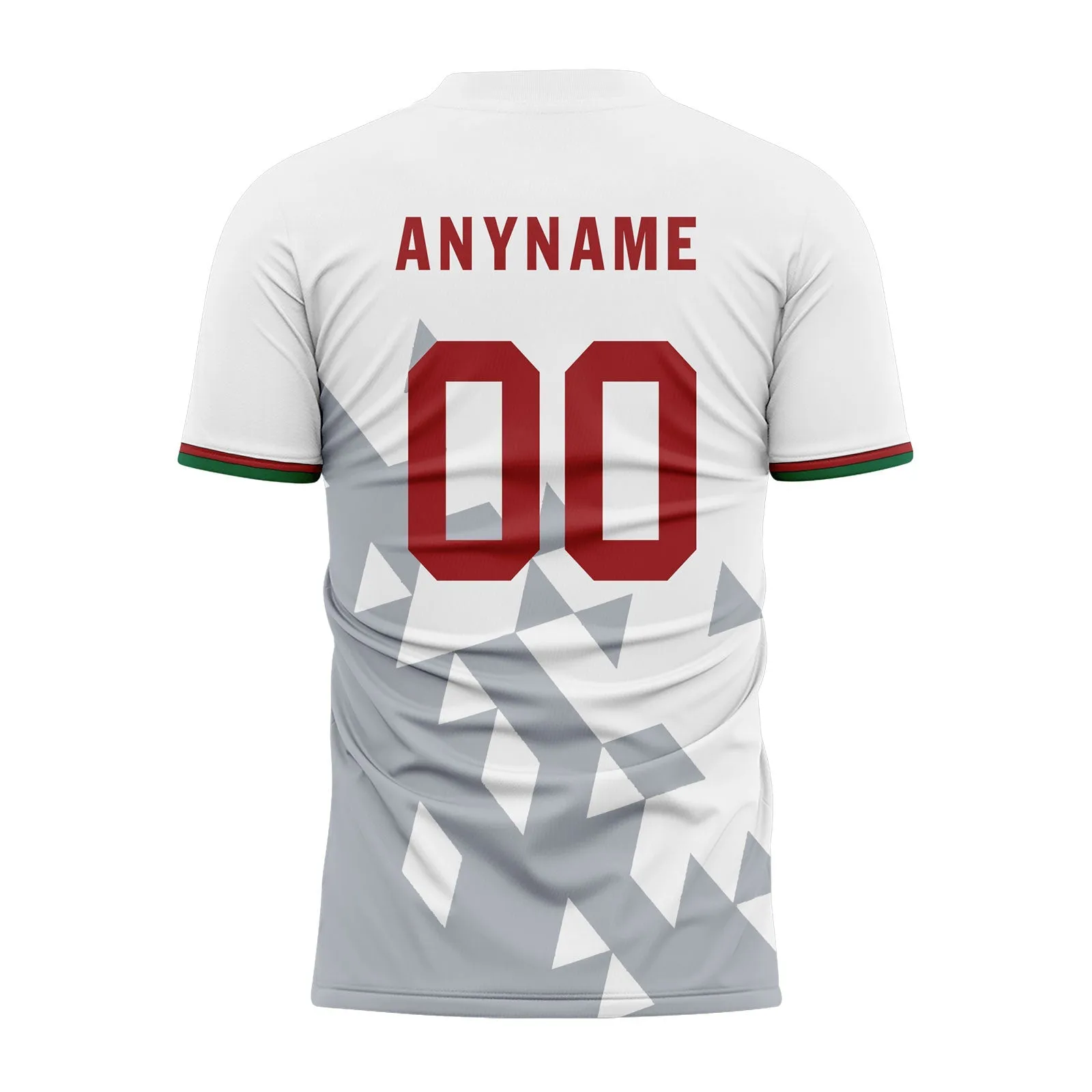 Custom White Gray Soccer Sets Jersey Personalized SCJ101-D28039