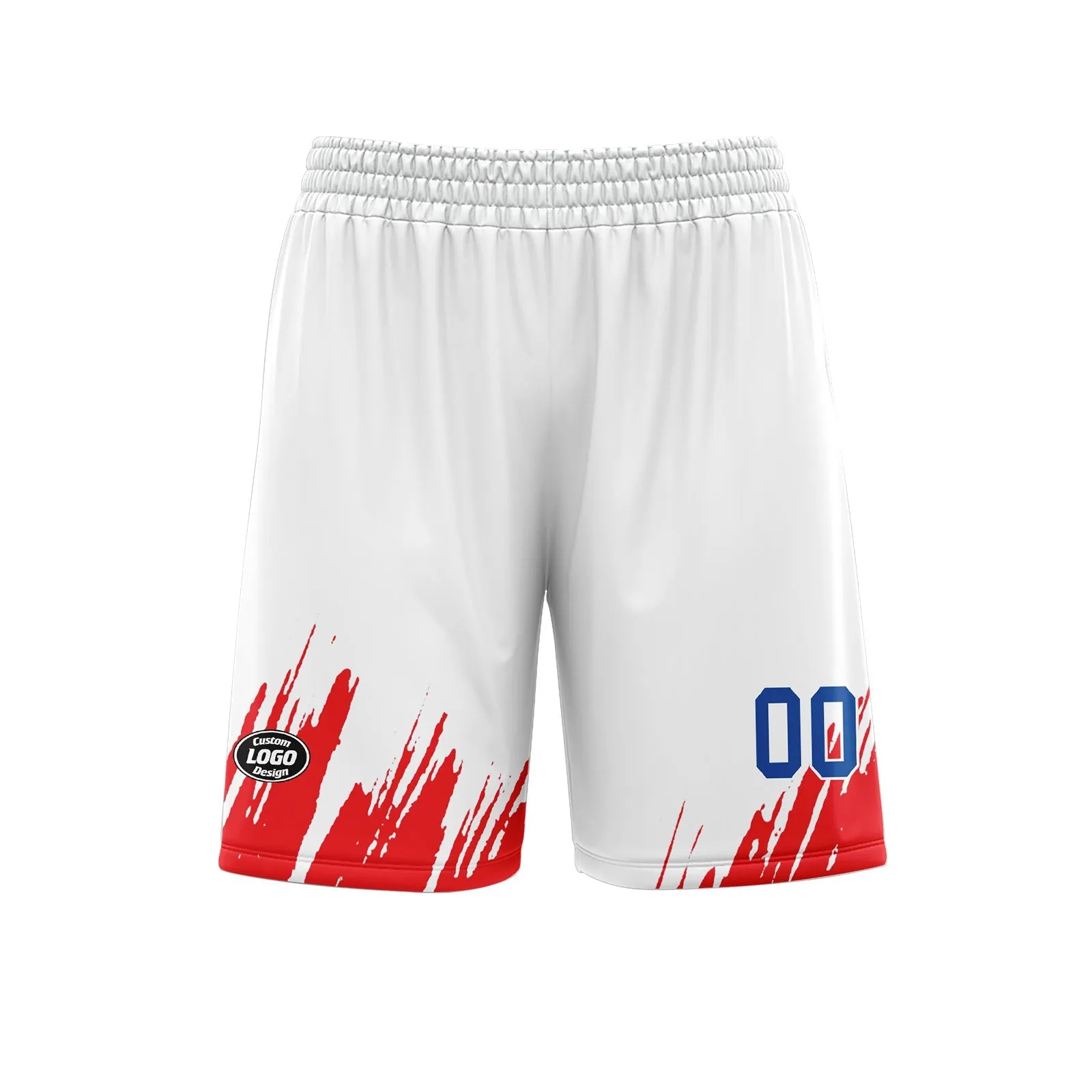 Custom White Red Soccer Sets Jersey Personalized SCJ101-D28004
