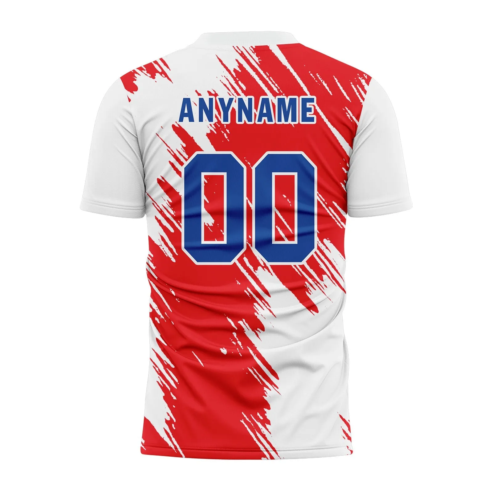 Custom White Red Soccer Sets Jersey Personalized SCJ101-D28004