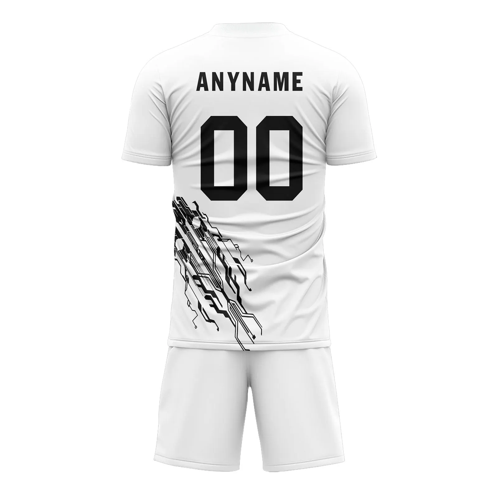 Custom White Soccer Sets Jersey Personalized SCJ101-D28020