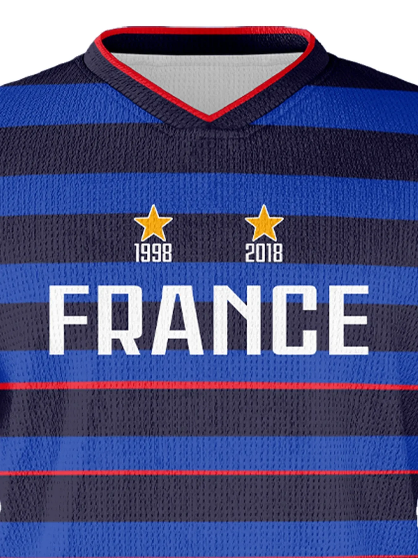Customizable Kids Soccer Jersey and Shorts Set - France Football Training Outfit with Personalized Name and Number