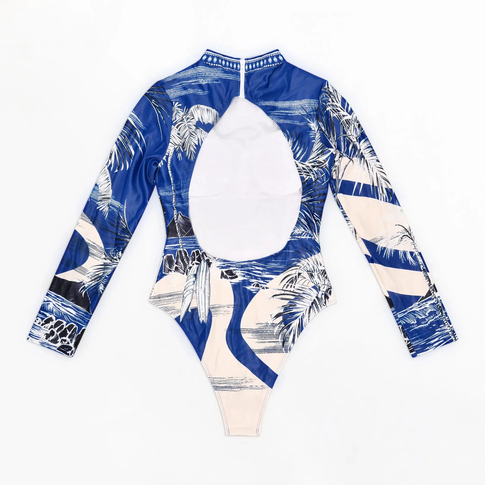 Cut-out back Surfing Swimming costume