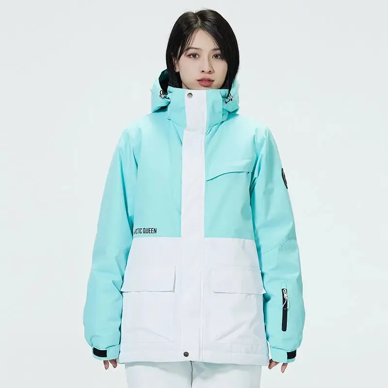 Cute Patchwork Anorak Jacket