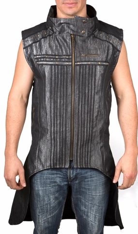 Cyber Warlock Tailcoat WaterResistant Coating NonRestrictiveFit