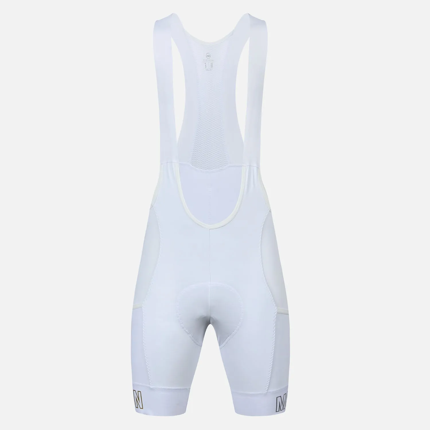 Cycling Bib Shorts Mens Urban  Excol White