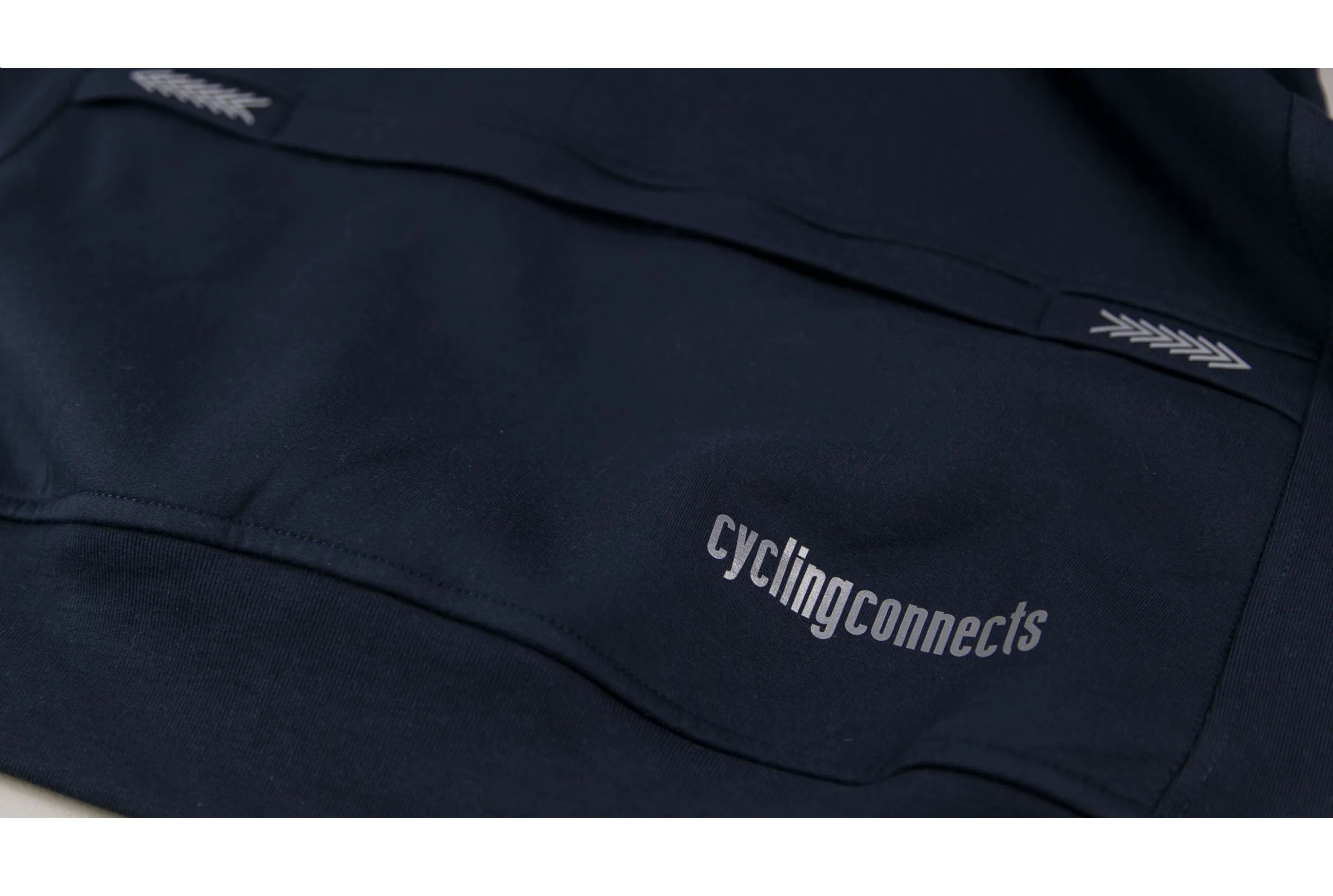 Cycling Sweatshirt (Reflective) - Navy Blue
