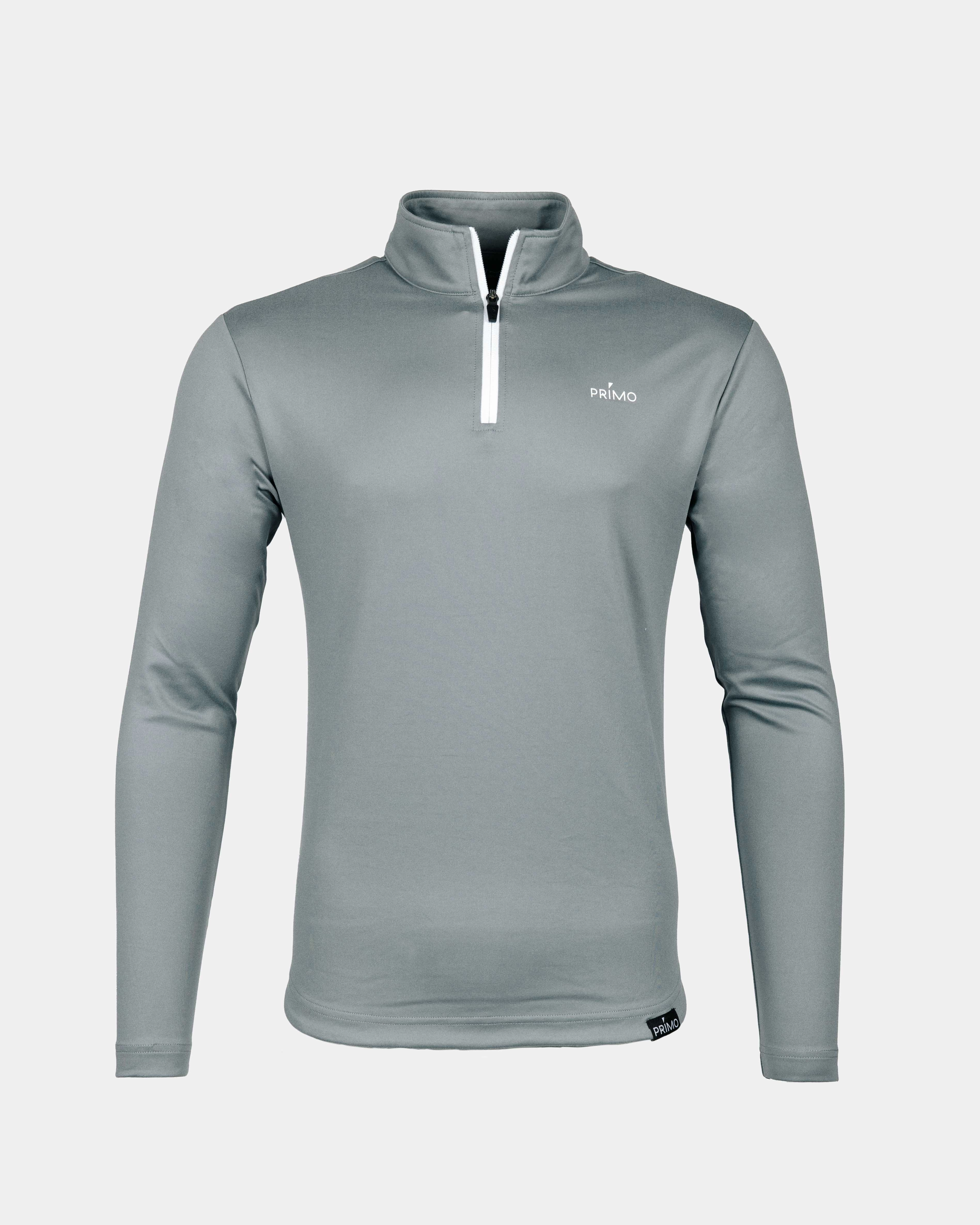 Dark Gray Classic Quarter Zip MultiPanelBreathability