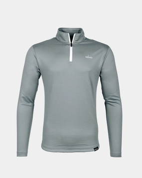 Dark Gray Classic Quarter Zip MultiPanelBreathability