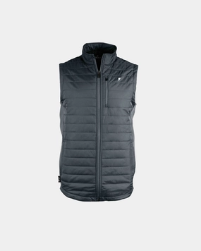 Dark Gray Puff Vest SeamlessBonding