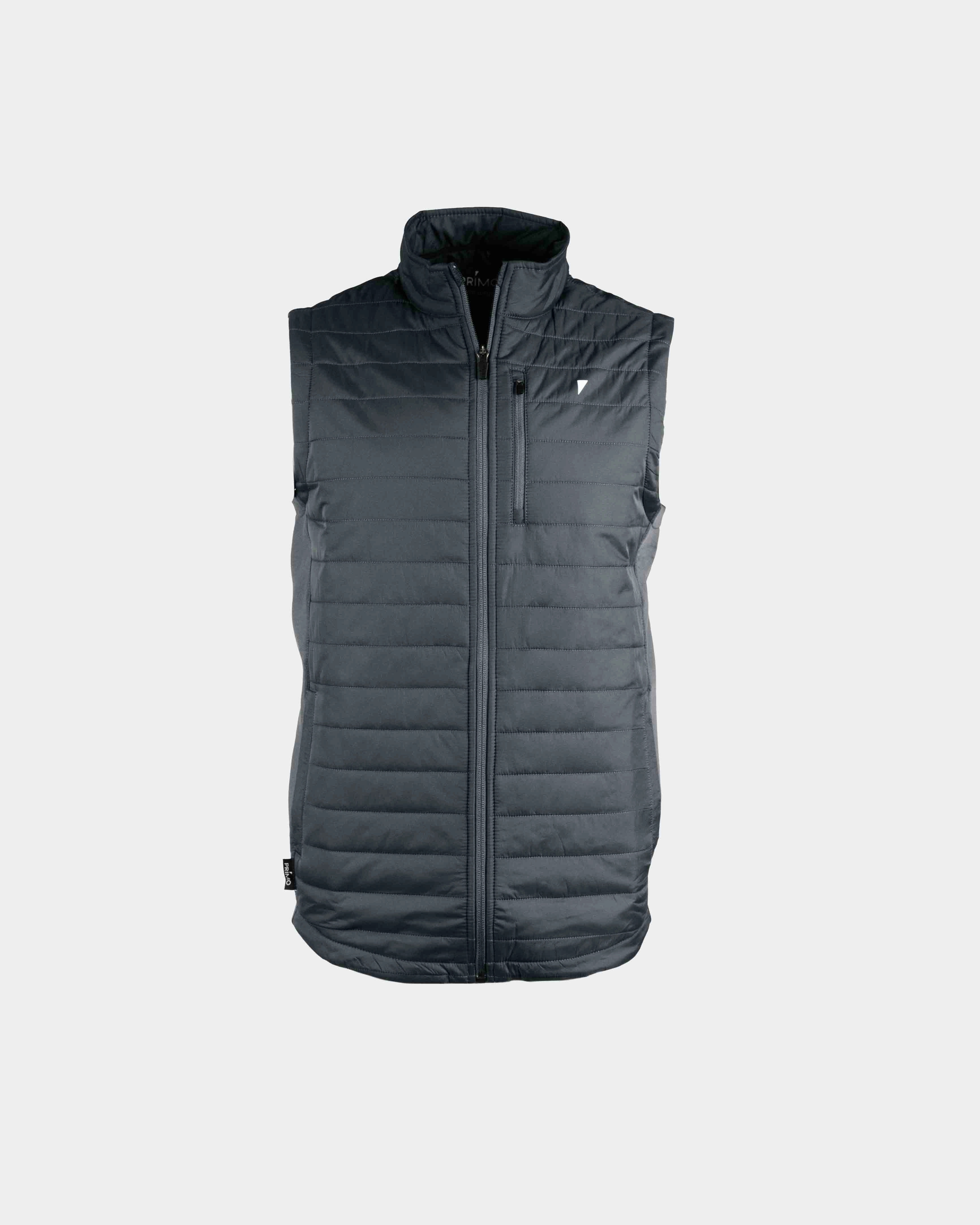 Dark Gray Puff Vest SeamlessBonding