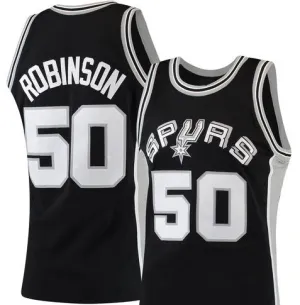 David Robinson San Antonio Spurs 1998-99 Throwback Basketball Jersey