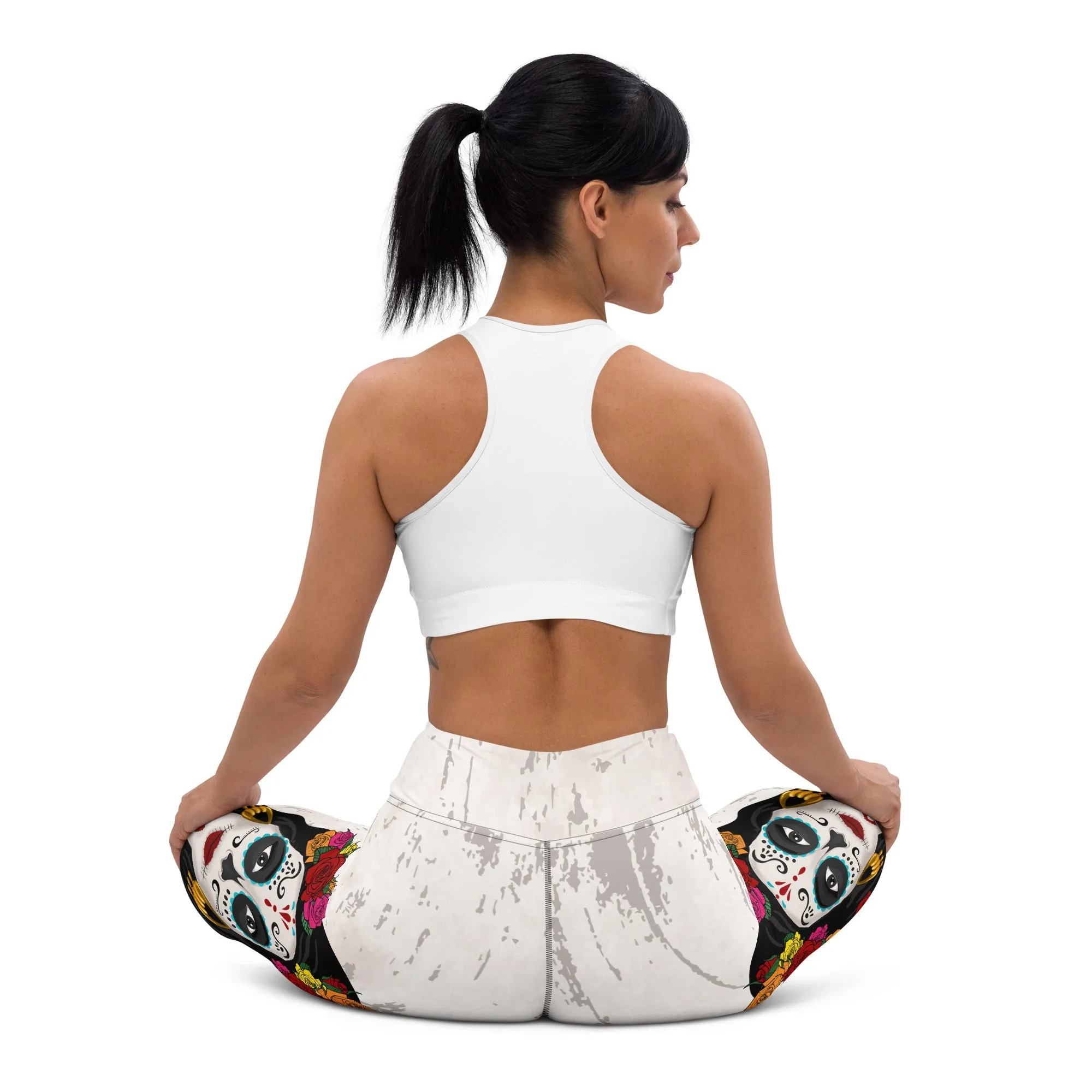 Day of the Dead Vibes Yoga Leggings