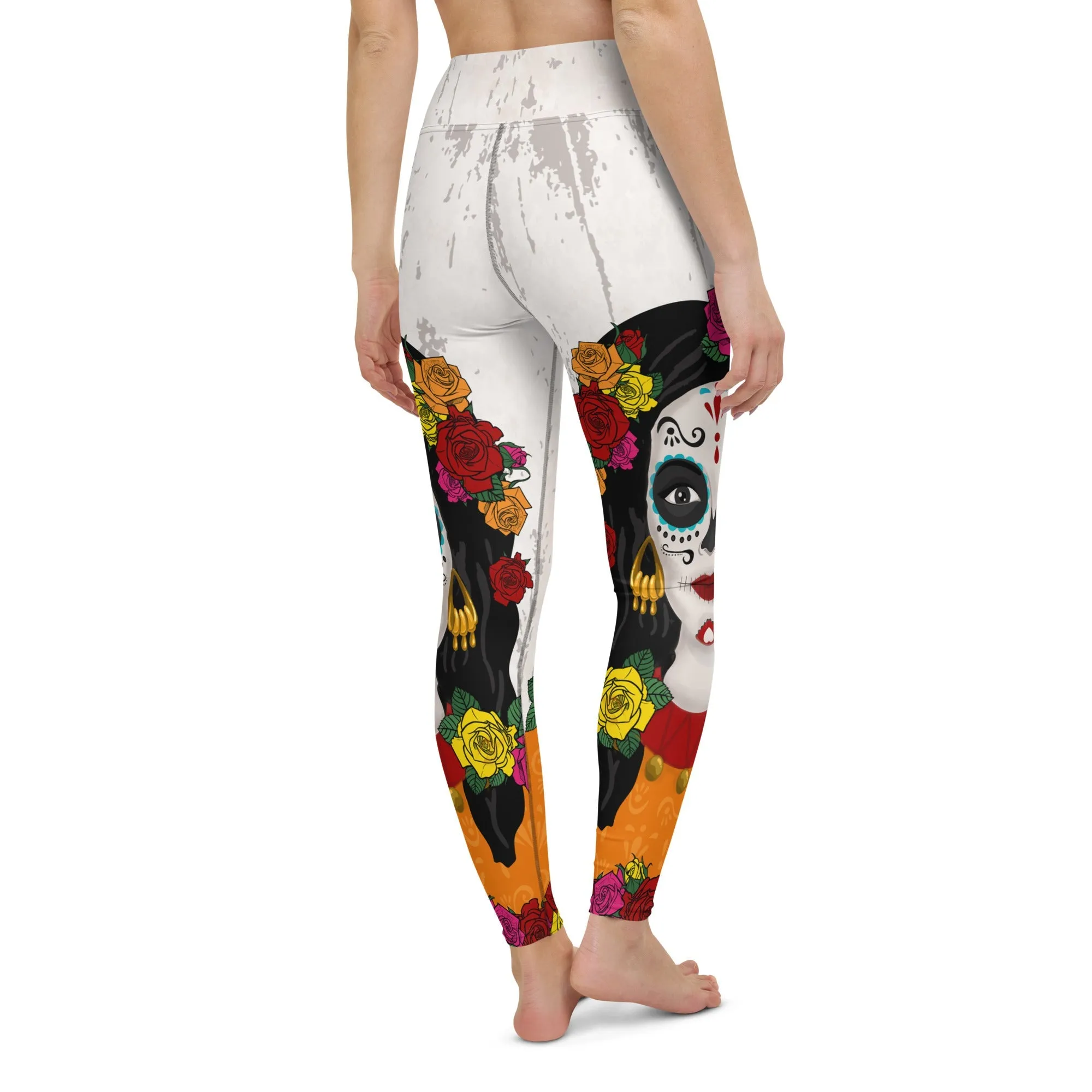 Day of the Dead Vibes Yoga Leggings