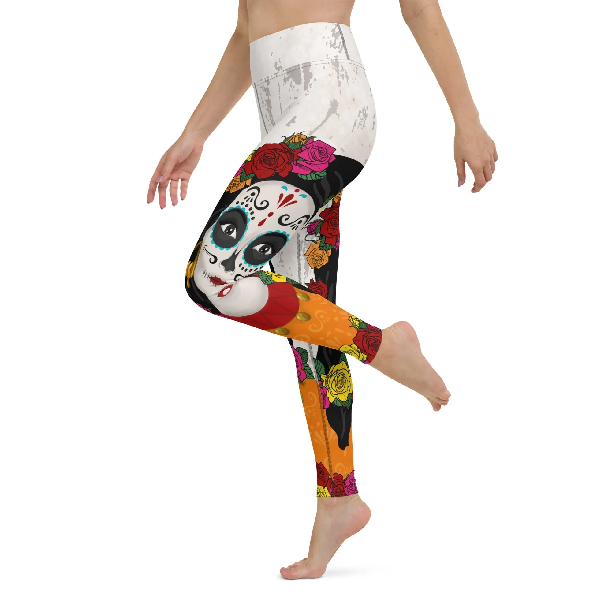 Day of the Dead Vibes Yoga Leggings